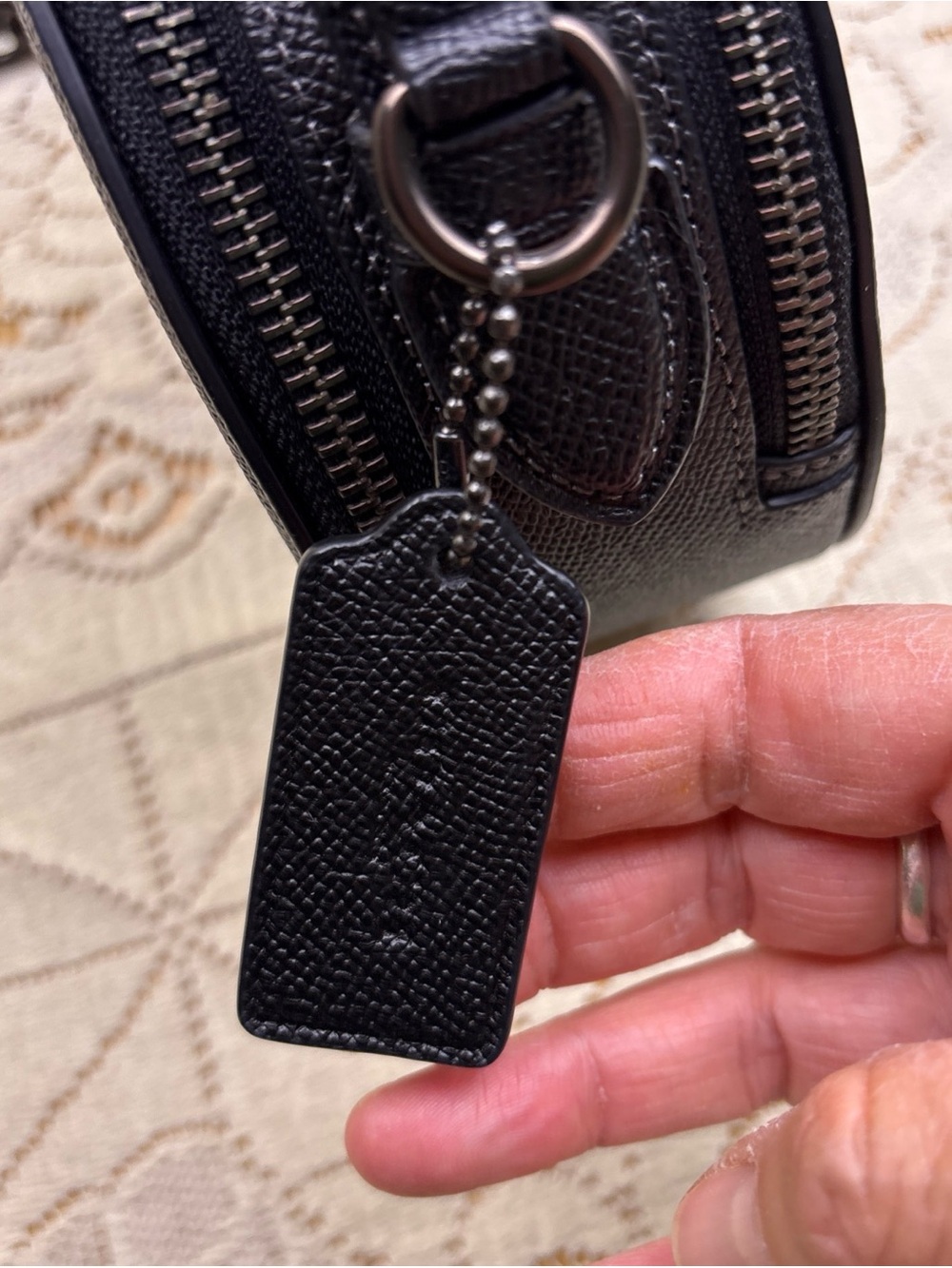 Coach Halloween Black Cat Canteen Crossbody Satchel - Picture 8 of 16